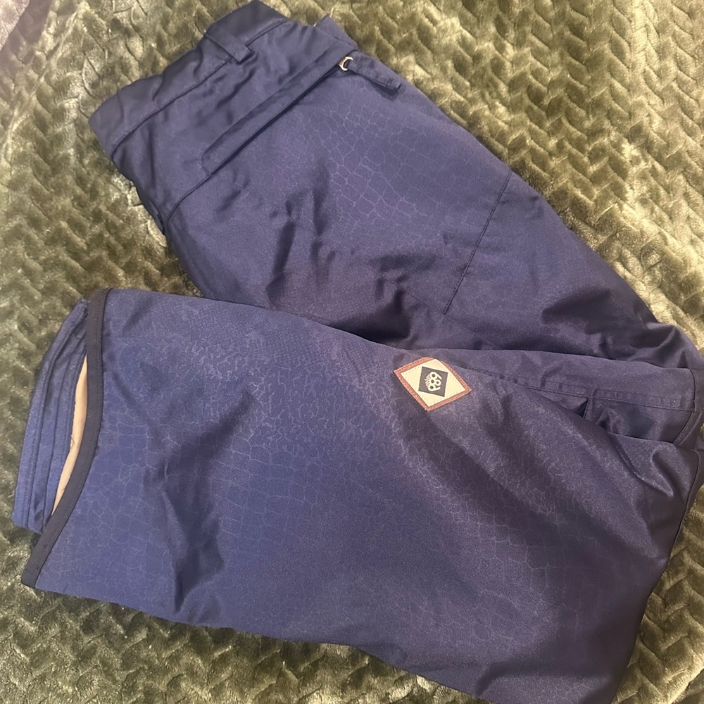 686 All Weather Technology pants- Navy and Tan